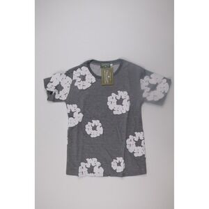 Denim Tears African Diaspora Tee Shirt Cotton Wreath S Grey Streetwear Casual